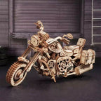 Cruiser Motorcycle - Rompecabezas 3D - Maqueta de Madera ROKR