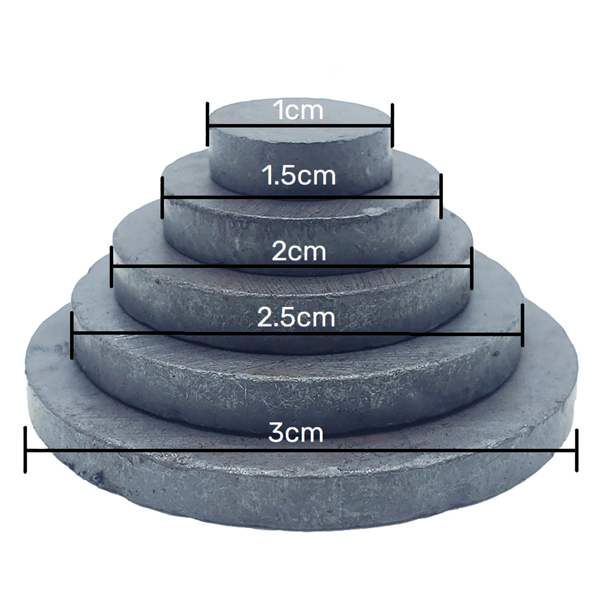 Pack Imanes Redondos - Mini - 1.5cm Diámetro