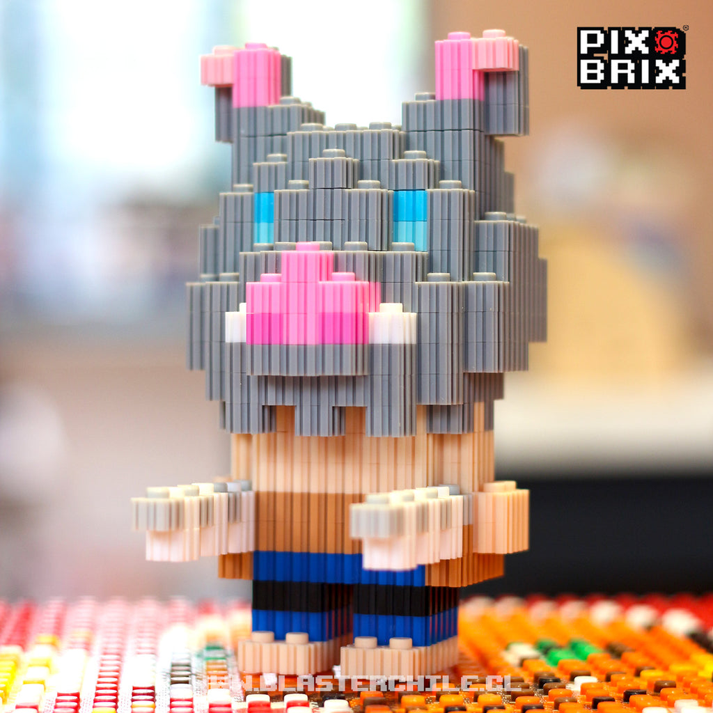 Inosuke Hashibira Armable 3D - Demon Slayer - Pix Brix