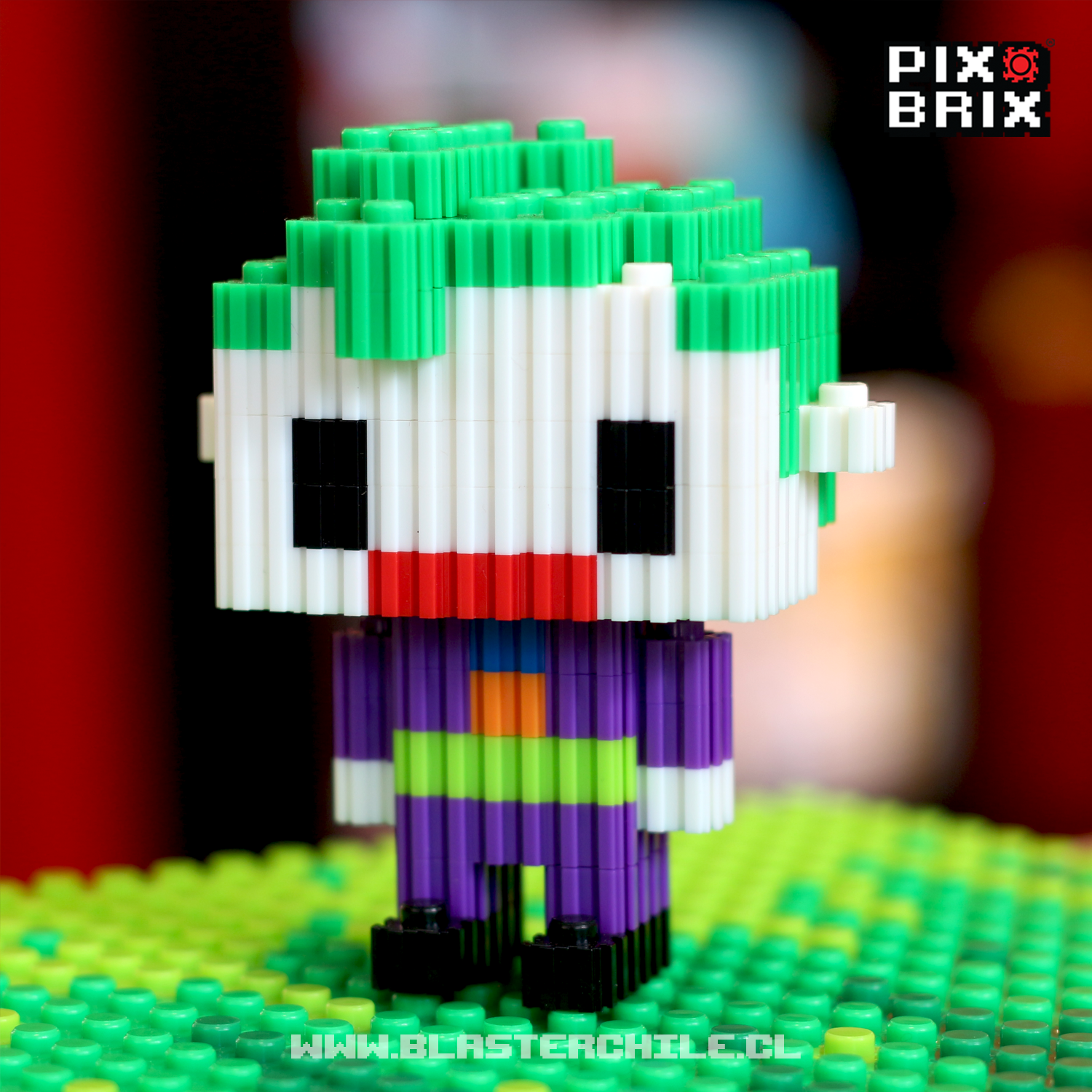 Joker Armable 3D - DC Studios - Pix Brix