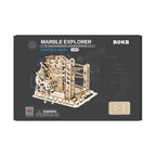 Marble Explorer - Rompecabezas 3D - Maqueta de Madera ROKR