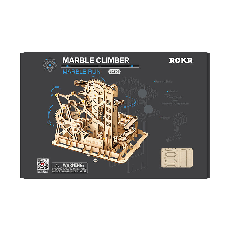 Marble Climber - Rompecabezas 3D - Maqueta de Madera ROKR