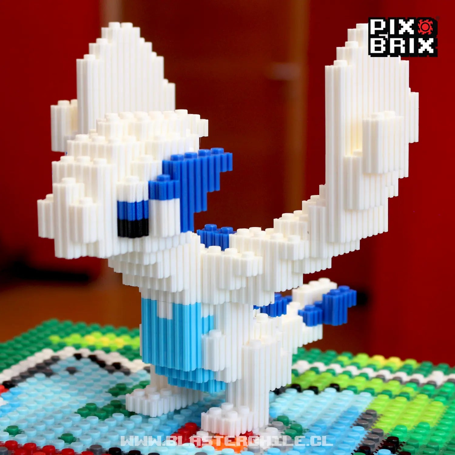 Lugia Armable 3D - Pokemon - Pix Brix