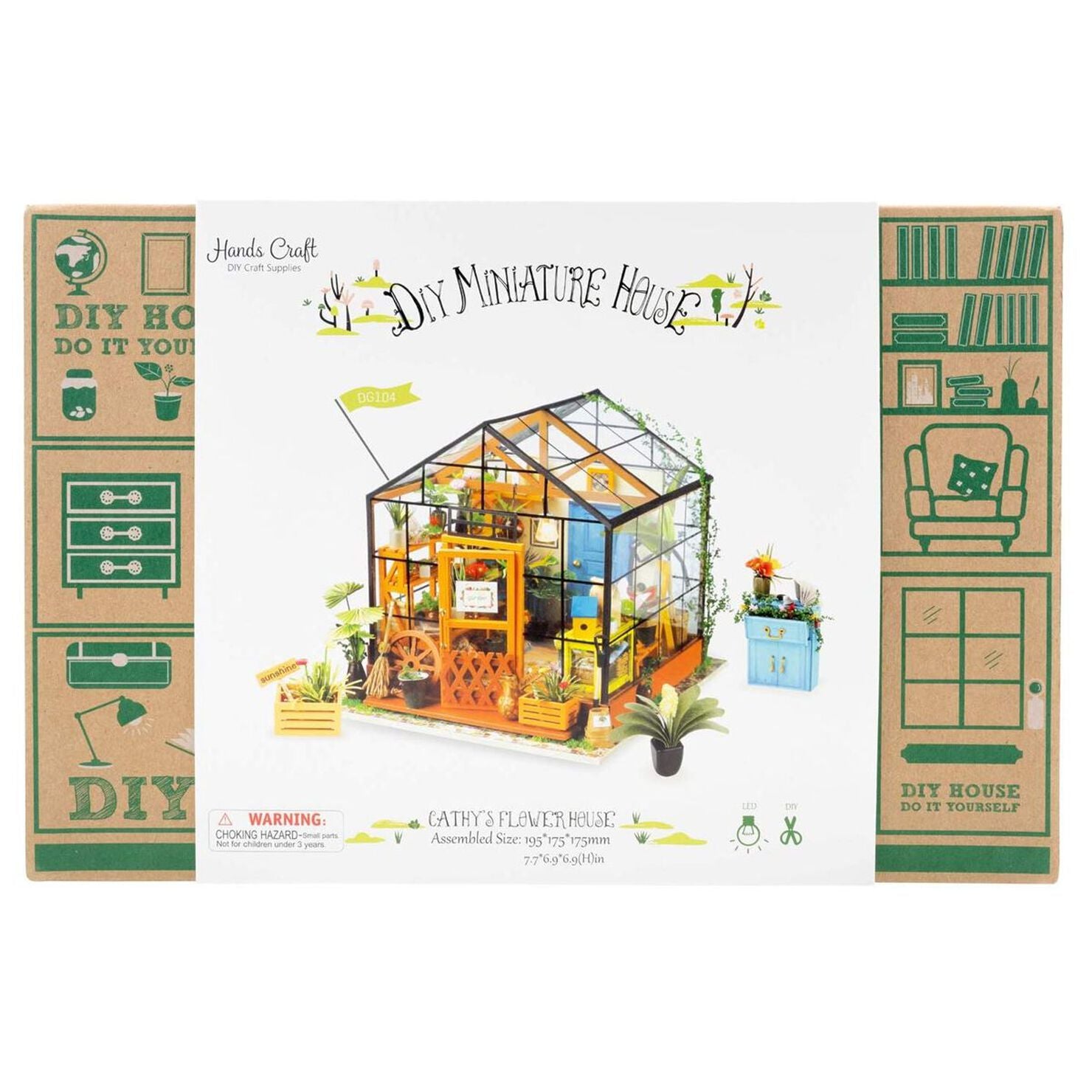 Cathy's Flower House - Maqueta a Escala - Rolife