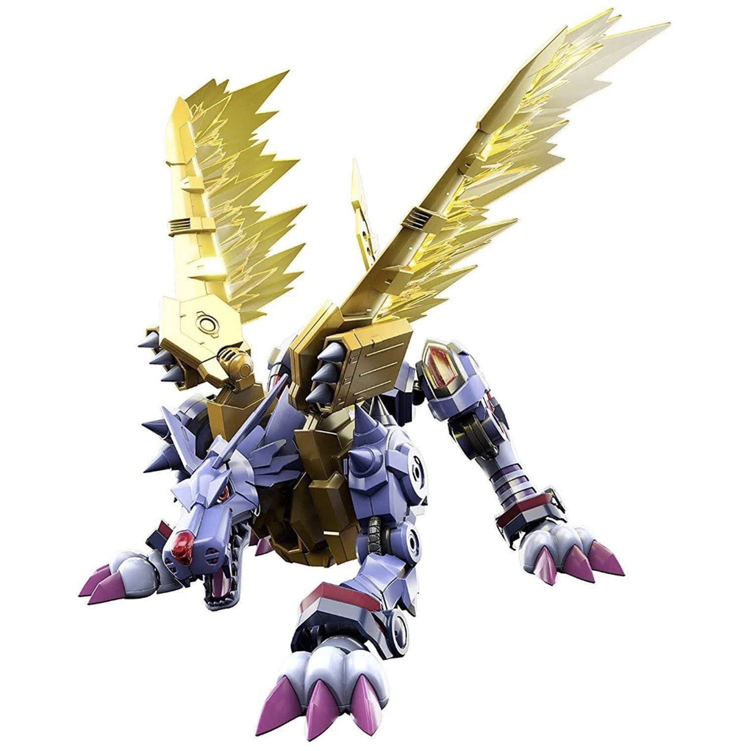 METALGARURUMON Amplified Figure Rise - Digimon Model Kit Articulado- Bandai