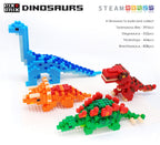 Triceratops - Figuras Dinosaurio Pix Brix 3D