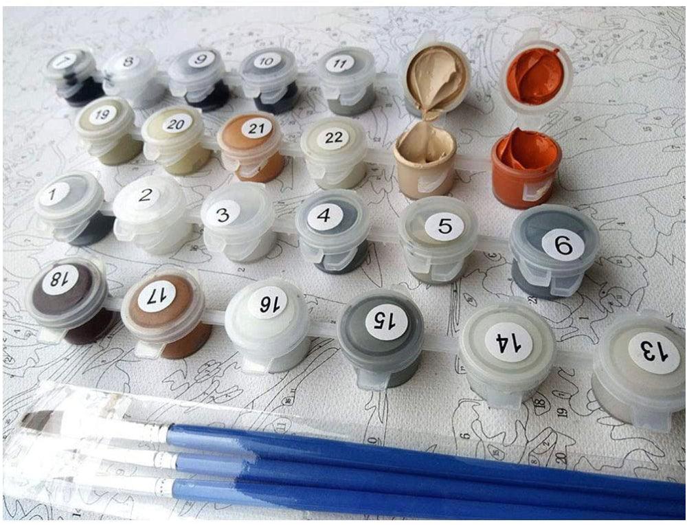 Árbol 4 Estaciones (40 x 50 Cm) - Pintura Por Número