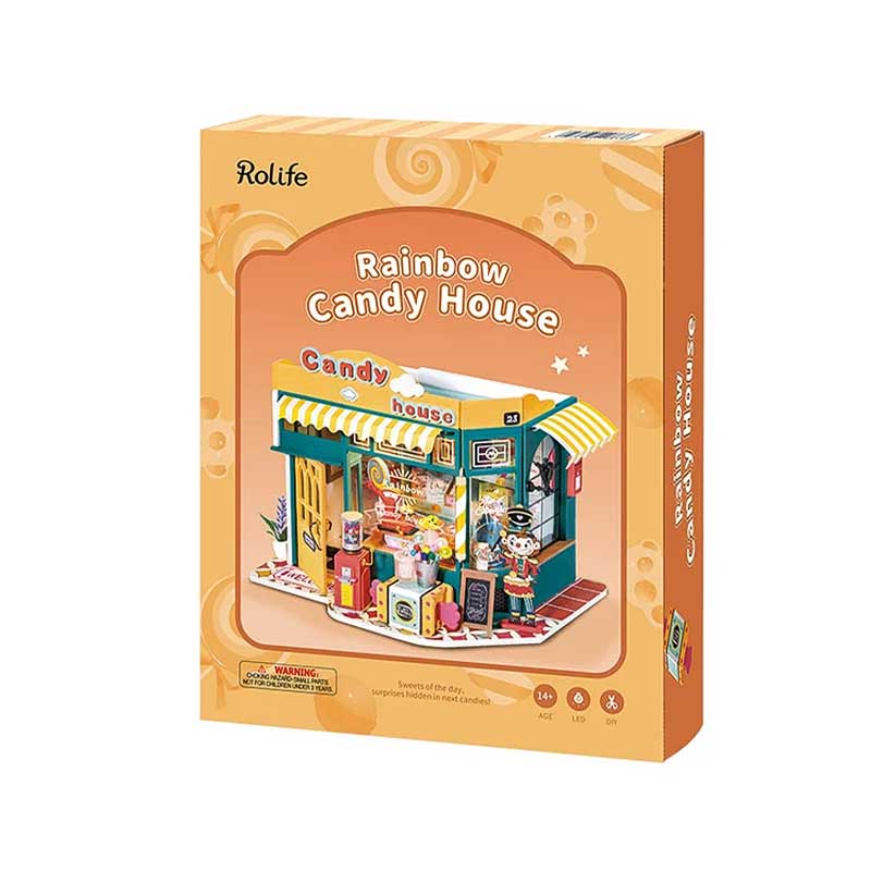 Rainbow Candy House - Maqueta a Escala - Rolife
