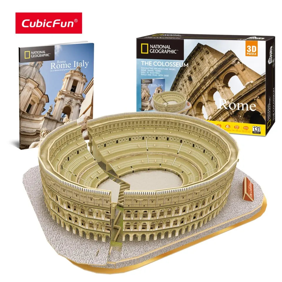 The Colosseum Rome - Nat Geo - Rompecabezas 3D