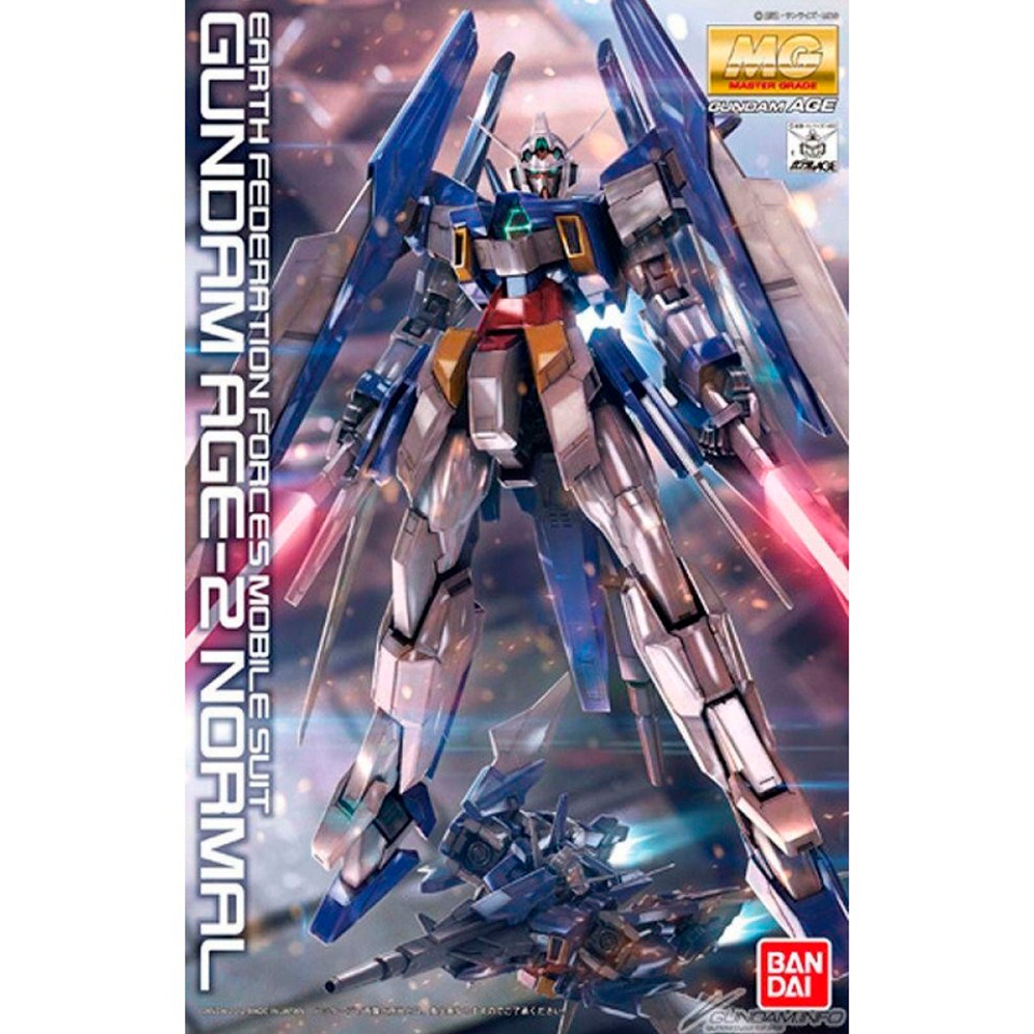 MG 1/100 GUNDAM AGE-2 NORMAL - Model Kit Articulado - Bandai