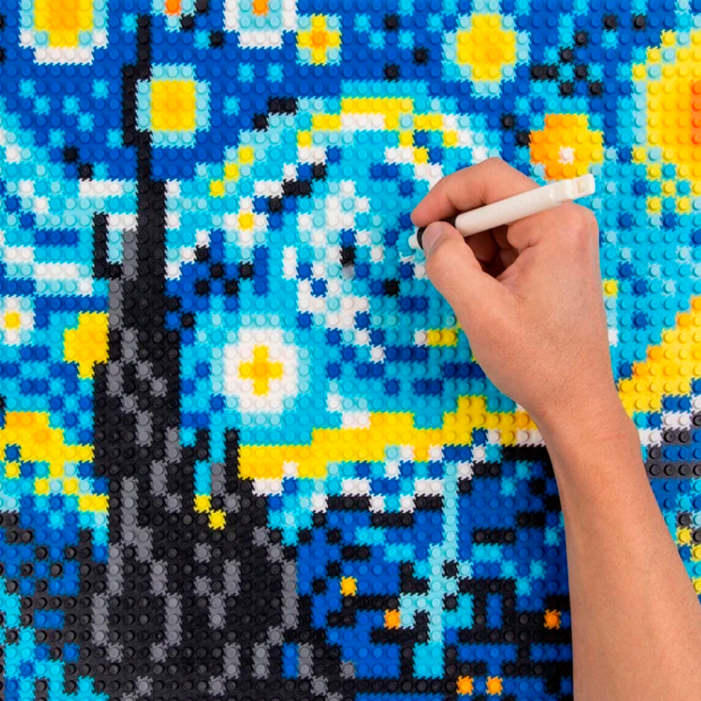 Starry Night Puzzle - Pix Brix