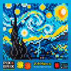 Starry Night Puzzle - Pix Brix