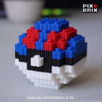 Superball Armable 3D - Pokemon - Pix Brix