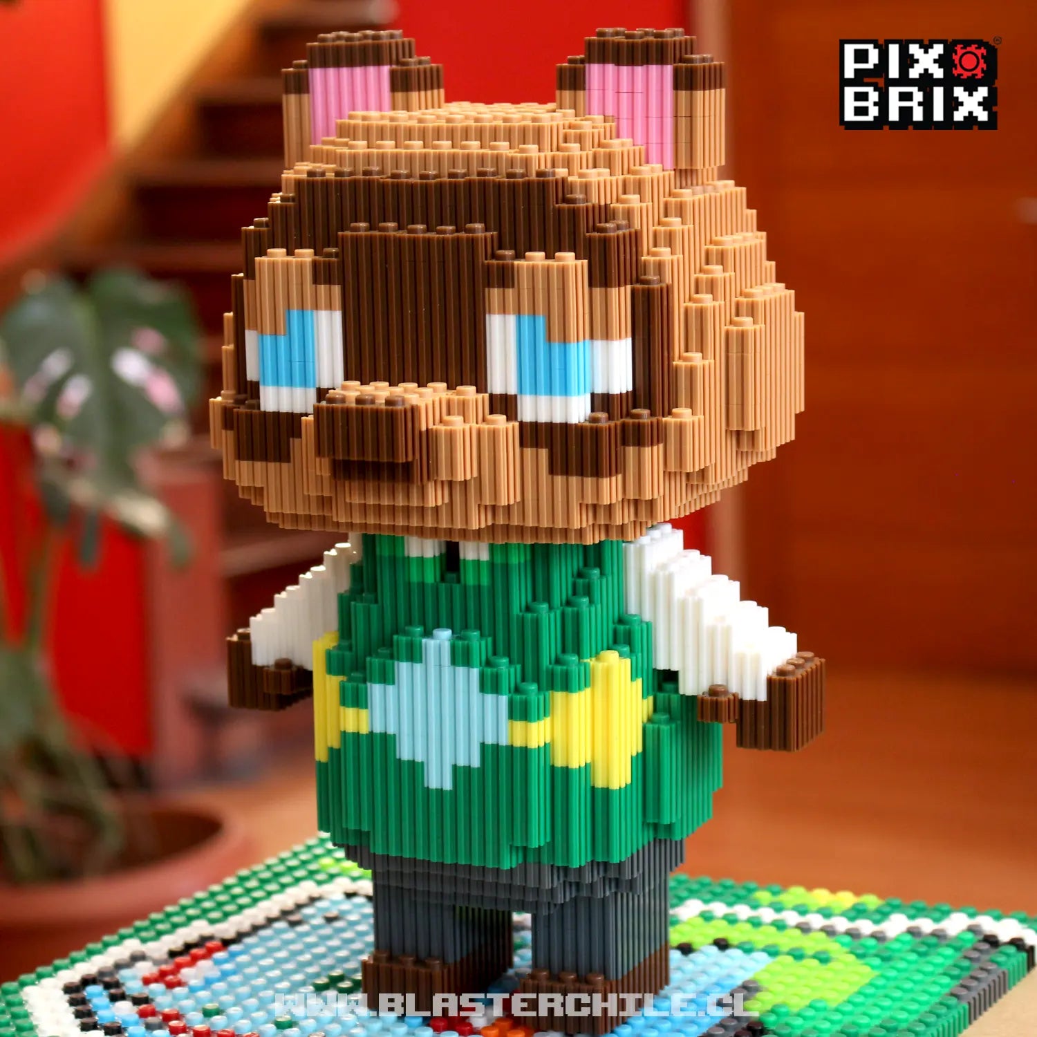 Tom Nook Armable 3D - Animal Crossing - Pix Brix