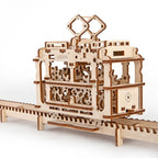Tranvía - Maqueta Mecánica de Madera - Ugears