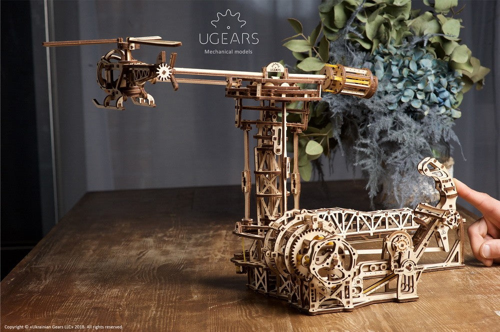 Aviator - Maqueta Mecánica de Madera - Ugears