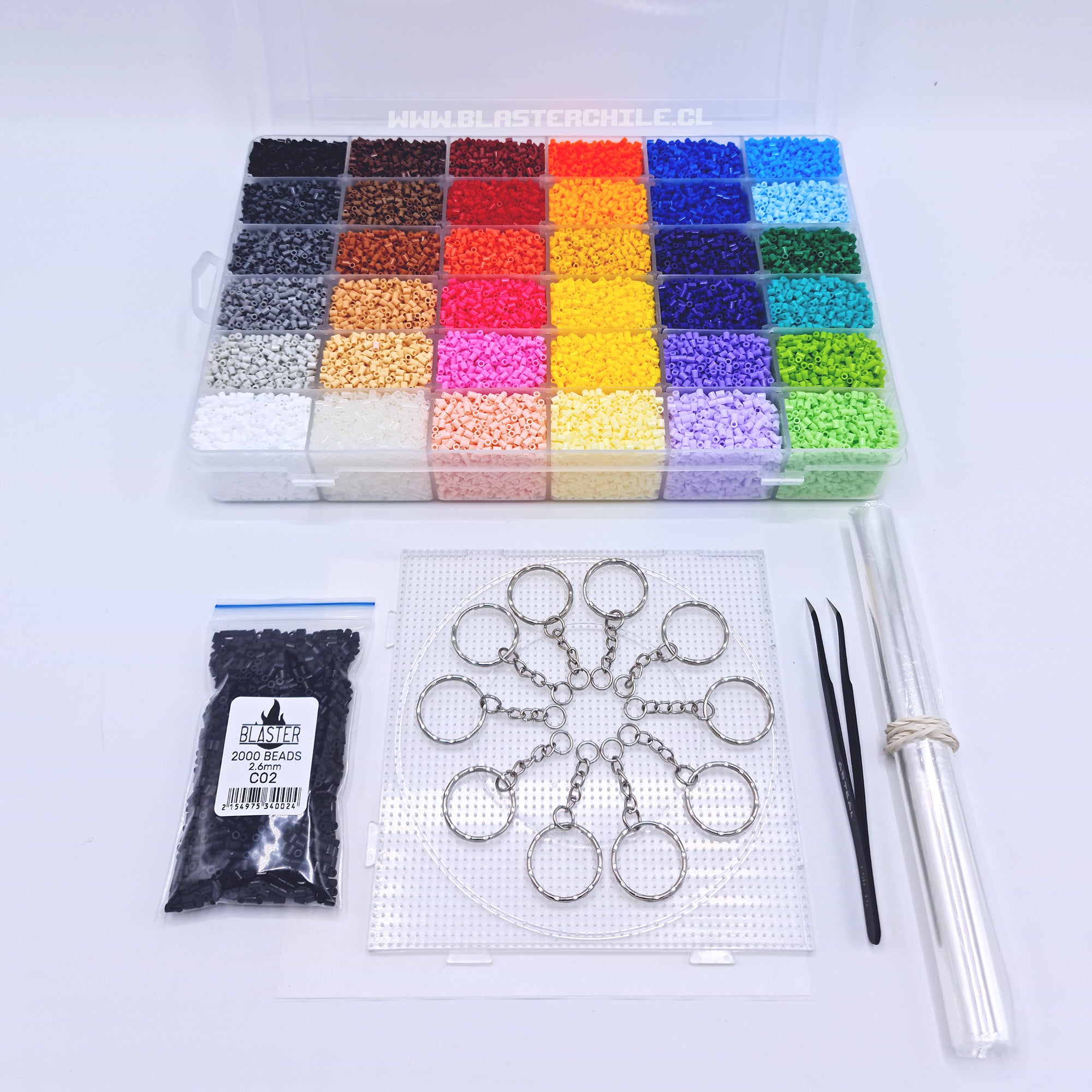 Ultra Pack 2.6mm - 62.000 Piezas - 36 Colores