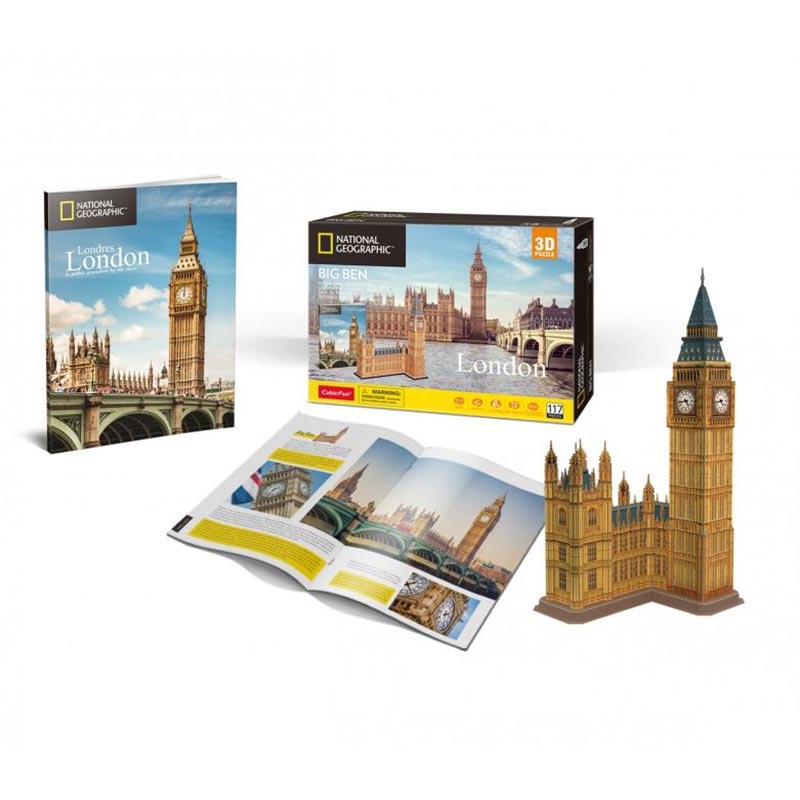 Big Ben London - Nat Geo - Rompecabezas 3D