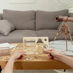 Monocular Telescope - Rompecabezas 3D de Madera - ROKR
