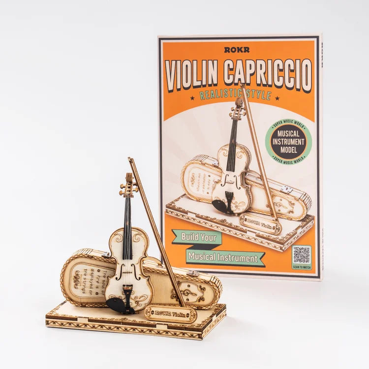 Violin Capriccio - Maqueta de Madera ROKR