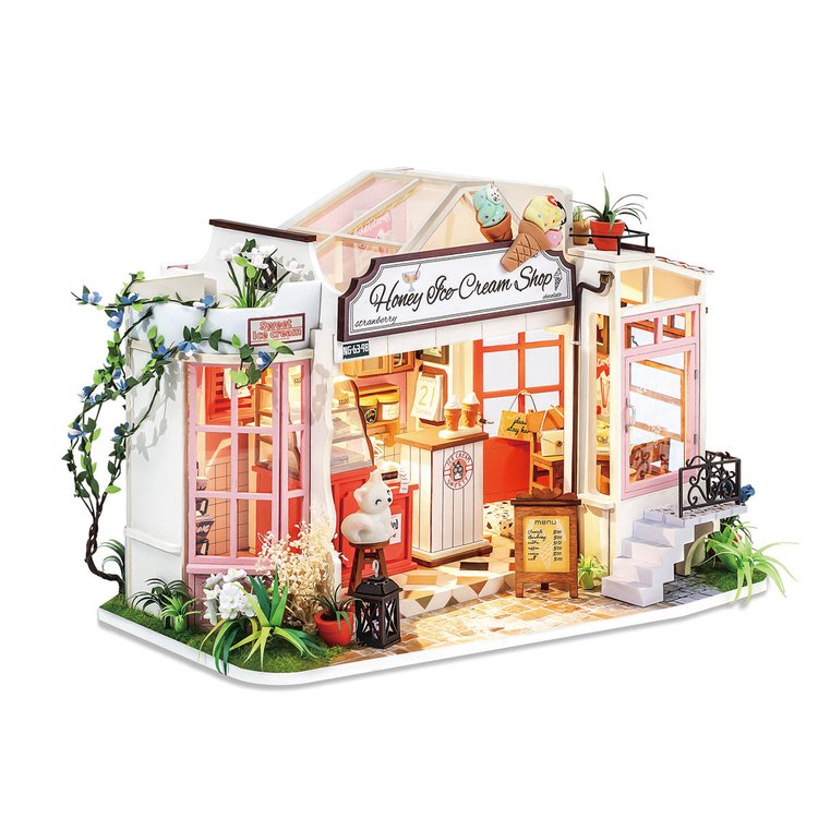 Honey Ice-Cream Shop - Maqueta a Escala - Rolife