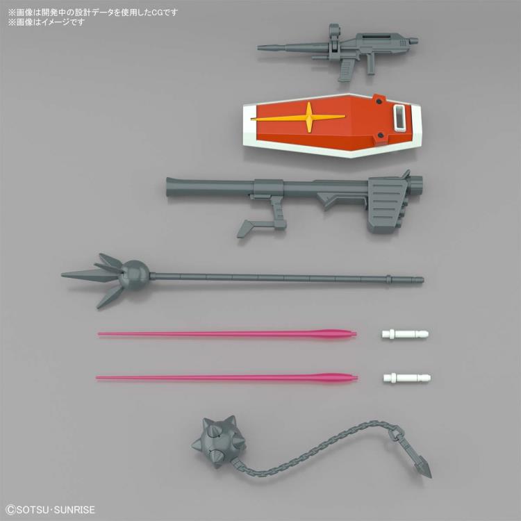 ENTRY GRADE RX-78-2 GUNDAM (FULL WEAPON SET) - Model Kit Articulado - Bandai