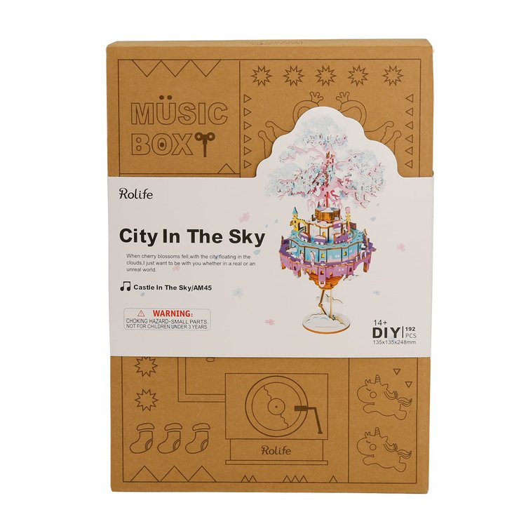 City In The Sky - Caja Musical Armable