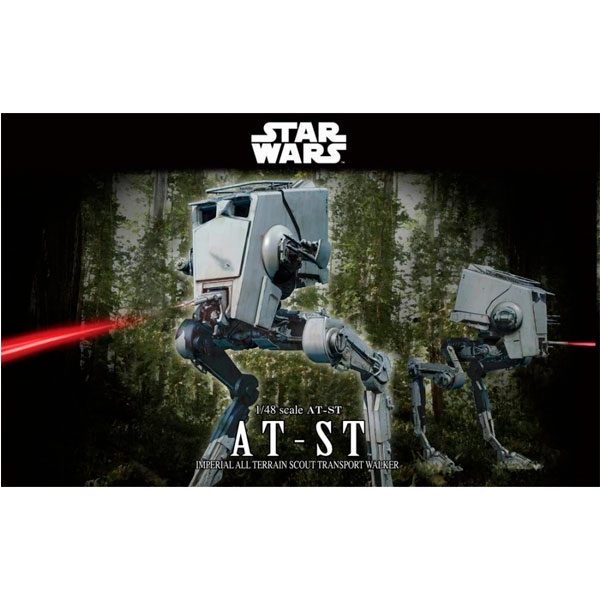 1/48 AT-ST - Star Wars - Model Kit Articulado - Bandai