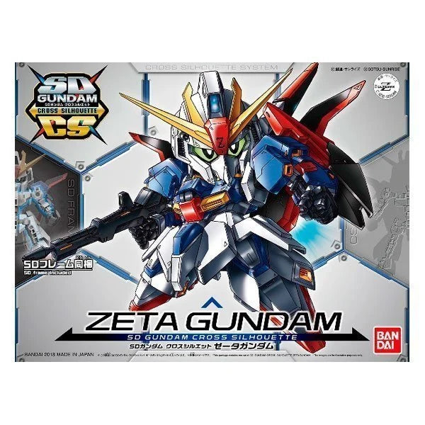 SD Gundam Cross Silhouette Zeta Gundam - Model Kit Articulado - Bandai