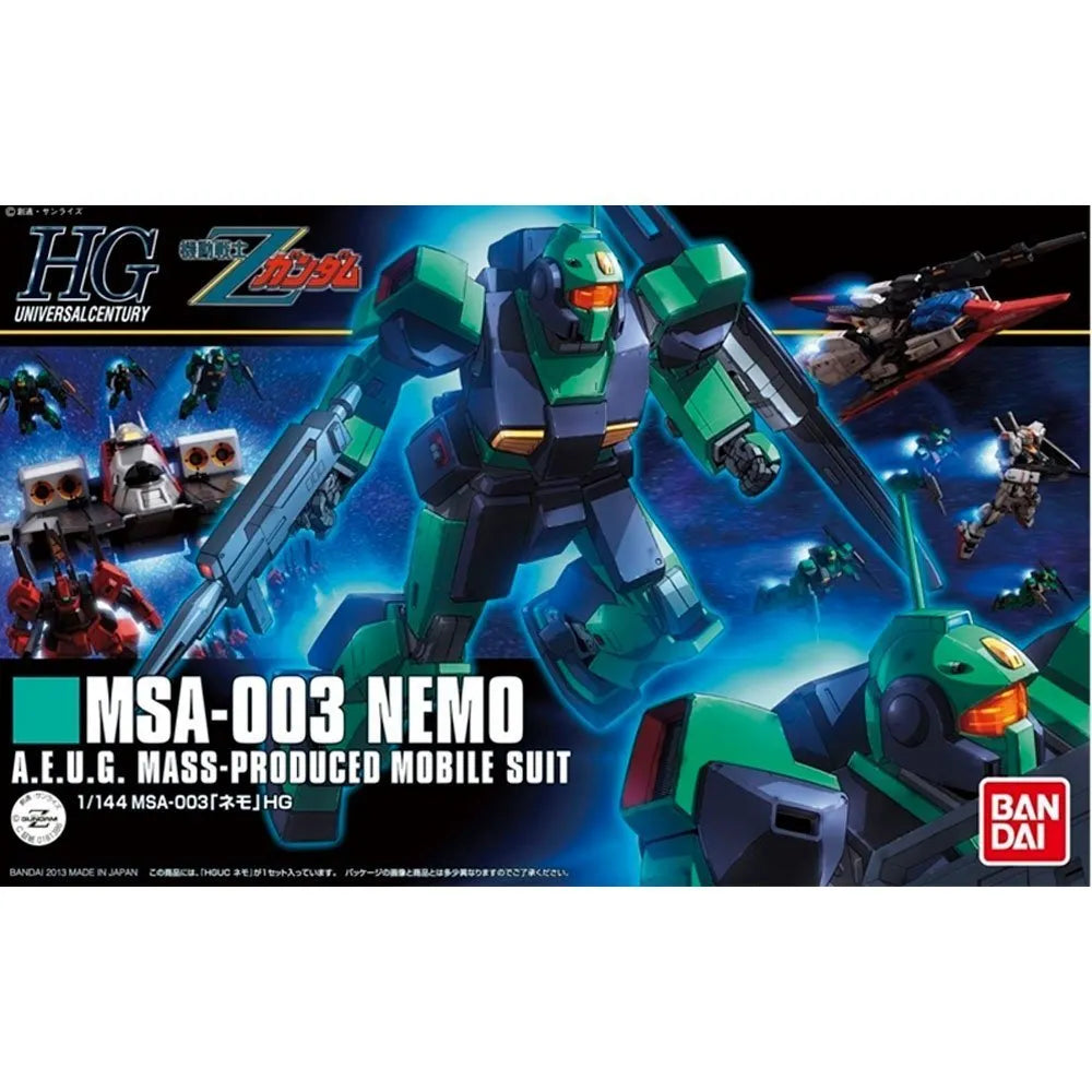 1/144 HGUC MSA-003 NEMO - Model Kit Articulado - Bandai
