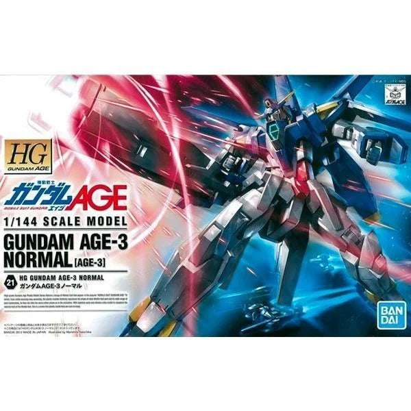 HG 1/144 GUNDAM AGE-3 NORMAL - Model Kit Articulado - Bandai