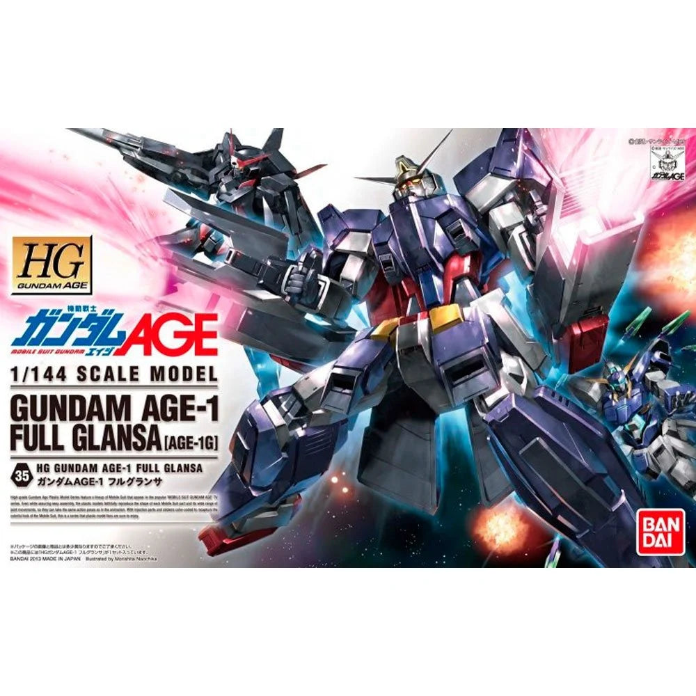 HG 1/144 GUNDAM AGE-1 FULL GRANSA - Model Kit Articulado - Bandai