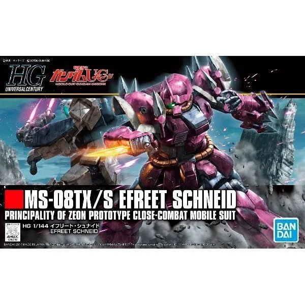 1/144 HG MS-08TX/S EFREET SCHNEID - Model Kit Articulado - Bandai