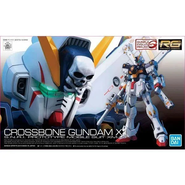 RG 1/144 Crossbone Gundam X1 - Model Kit Articulado - Bandai