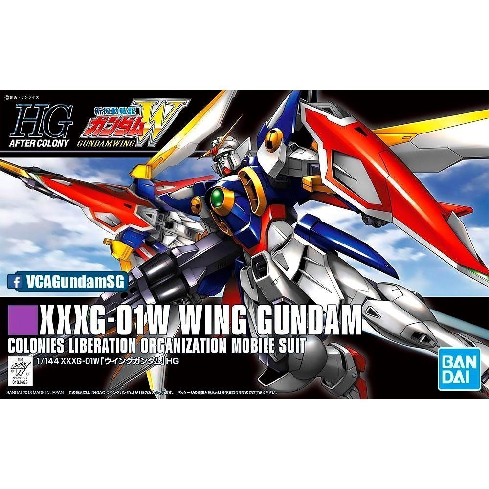 1/144 HGAC XXXG-01W WING GUNDAM - Model Kit Articulado - Bandai