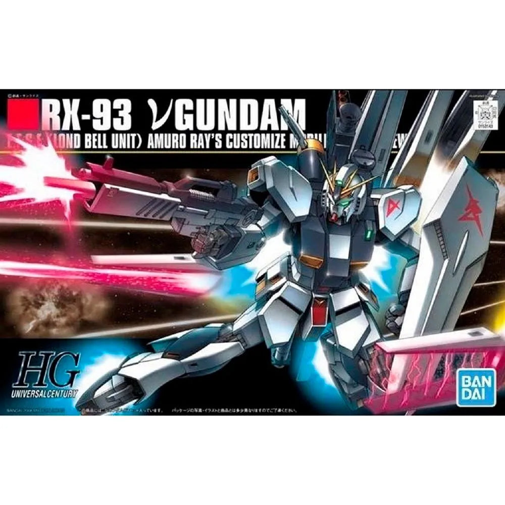 BANDAI HG MOBILE SUIT RX-93 NU GUNDAM