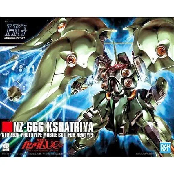 1/144 HGUC Nz-666 Kshatriya - Model Kit Articulado - Bandai