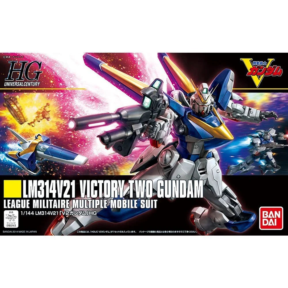 1/144 HGUC V2 GUNDAM - Model Kit Articulado - Bandai