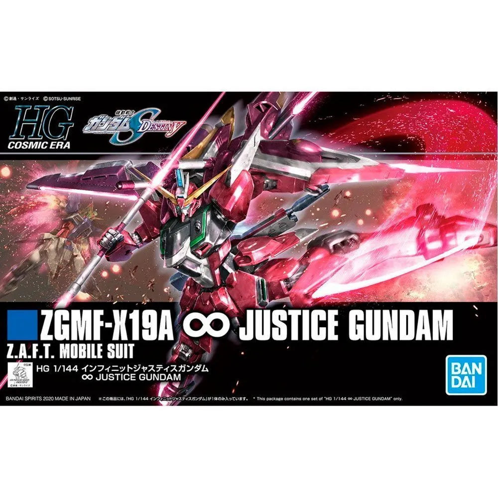 HGCE 1/144 INFINITE JUSTICE GUNDAM - Model Kit Articulado - Bandai
