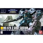 HGUC 1/144 MS-07B3 Gouf Custom - Model Kit Articulado - Bandai
