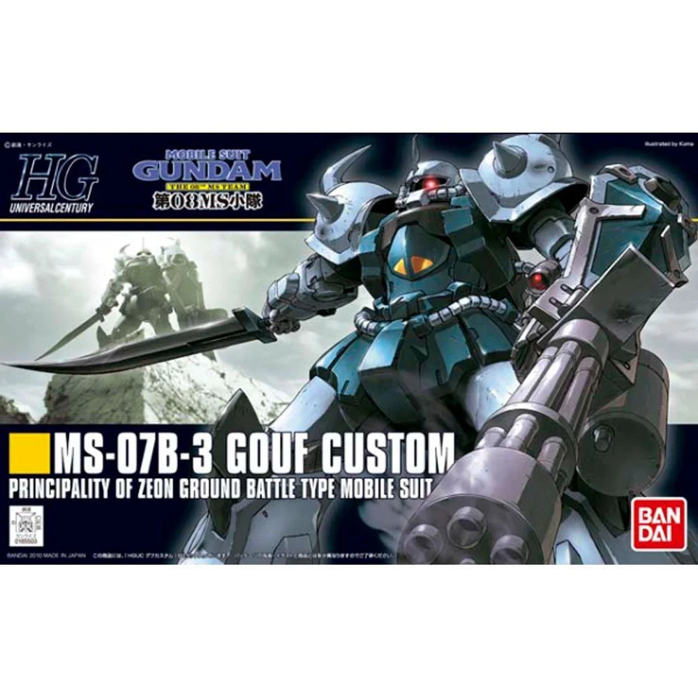 HGUC 1/144 MS-07B3 Gouf Custom - Model Kit Articulado - Bandai
