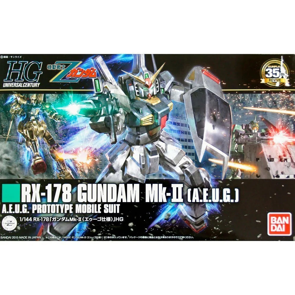 HG 1/144 RX-178 Gundam Mk-II (A.E.U.G) - Model Kit Articulado - Bandai