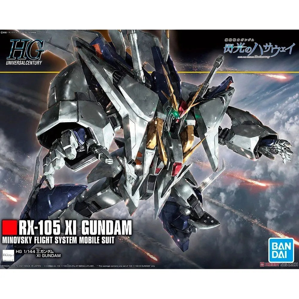 HGUC 1/144 RX - 105 XI GUNDAM - Model Kit Articulado - Bandai