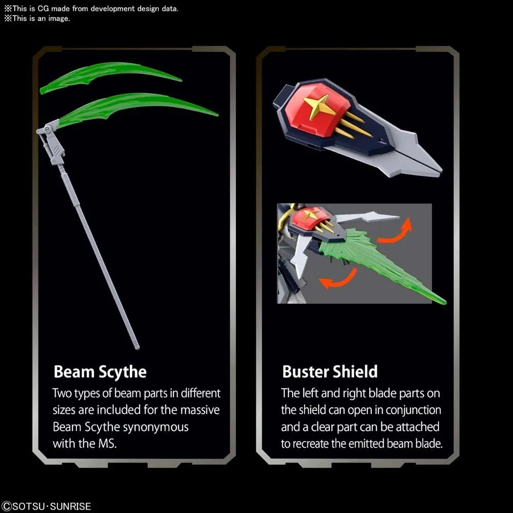 HG 1/144 XXXG-01D Gundam Deathscythe - Model Kit Articulado - Bandai