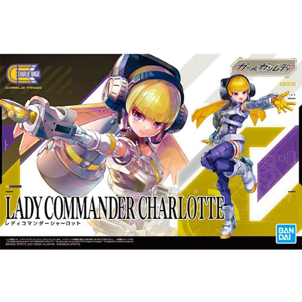 Girl Gun Lady Commander Charlotte - Model Kit Articulado - Bandai