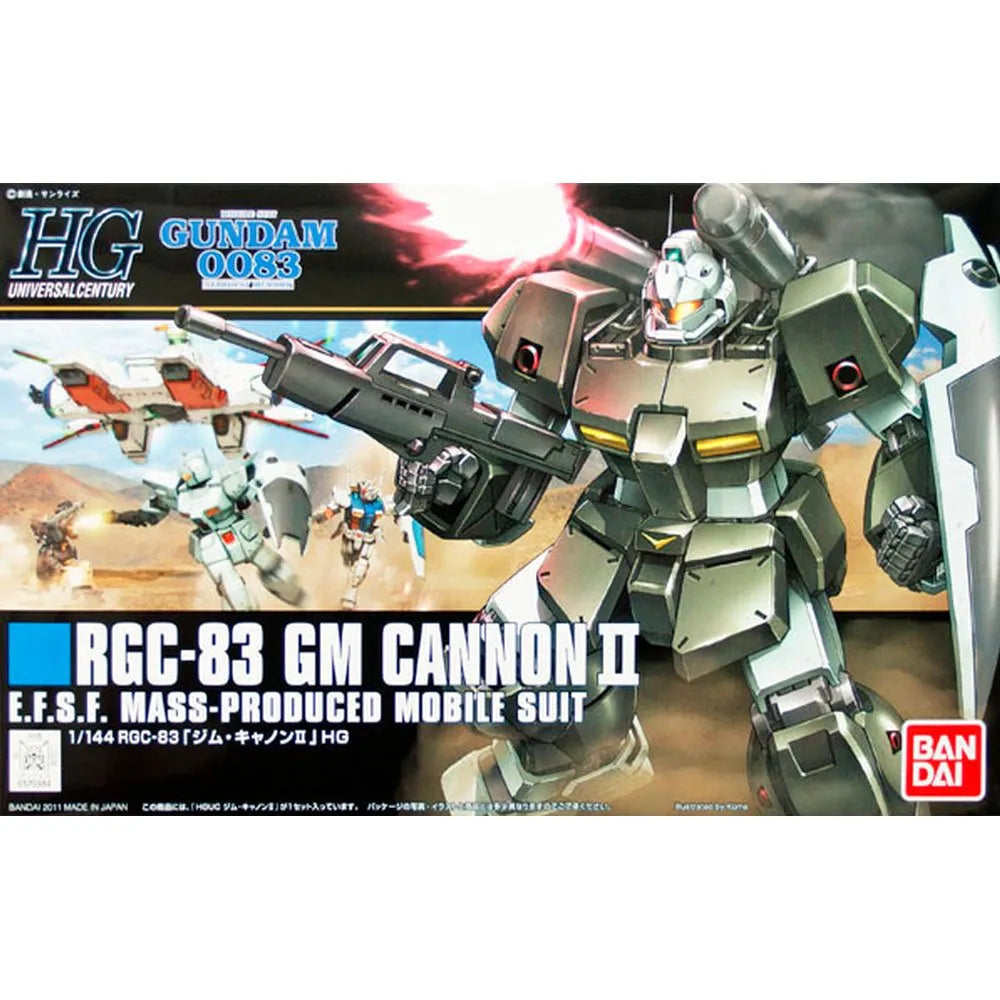1/144 HGUC GM CANNON Ⅱ - Model Kit Articulado - Bandai