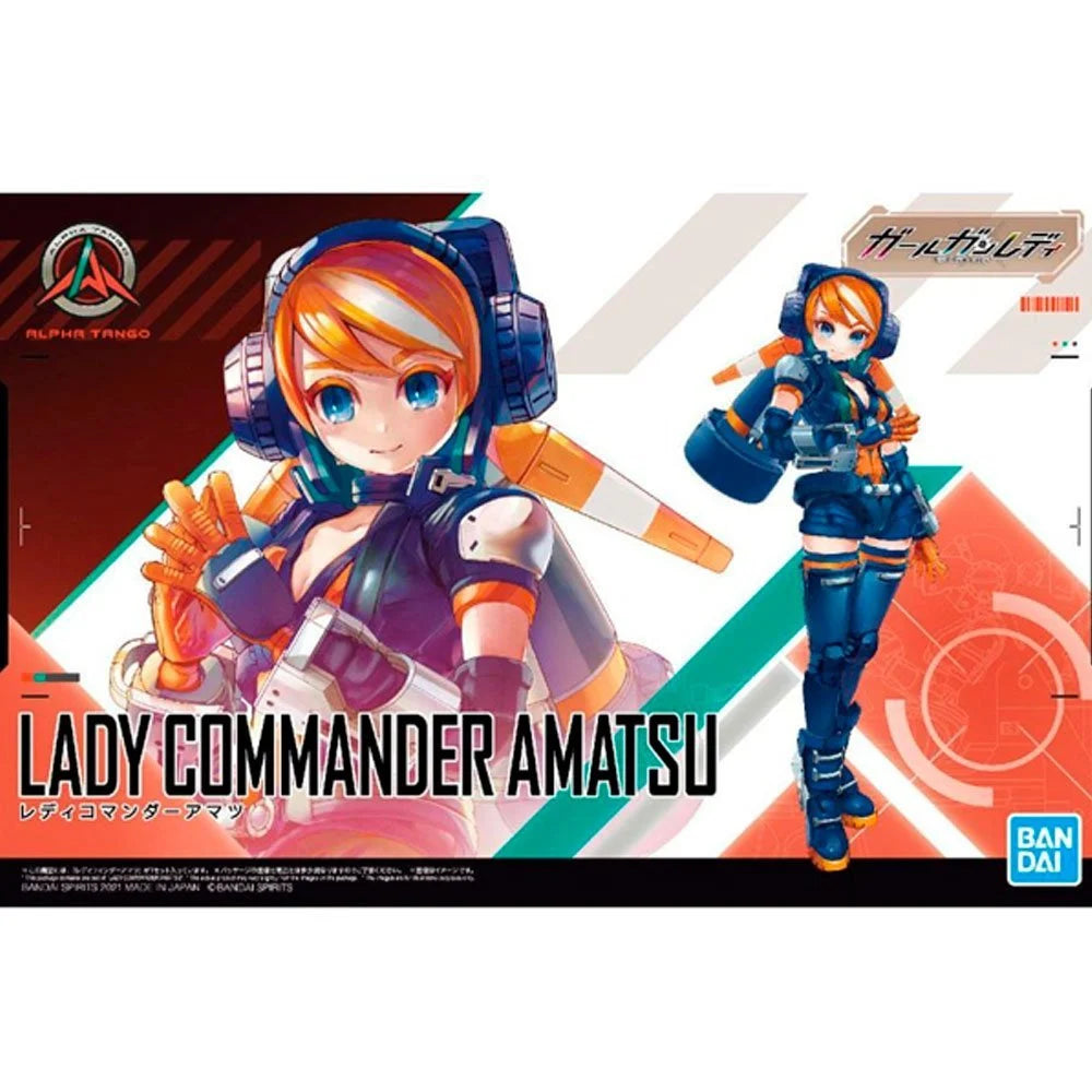 Girl Gun Lady Commander AMATSU - Model Kit Articulado - Bandai