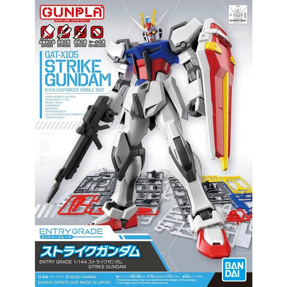 ENTRY GRADE 1/144 STRIKE GUNDAM - Model Kit Articulado - Bandai