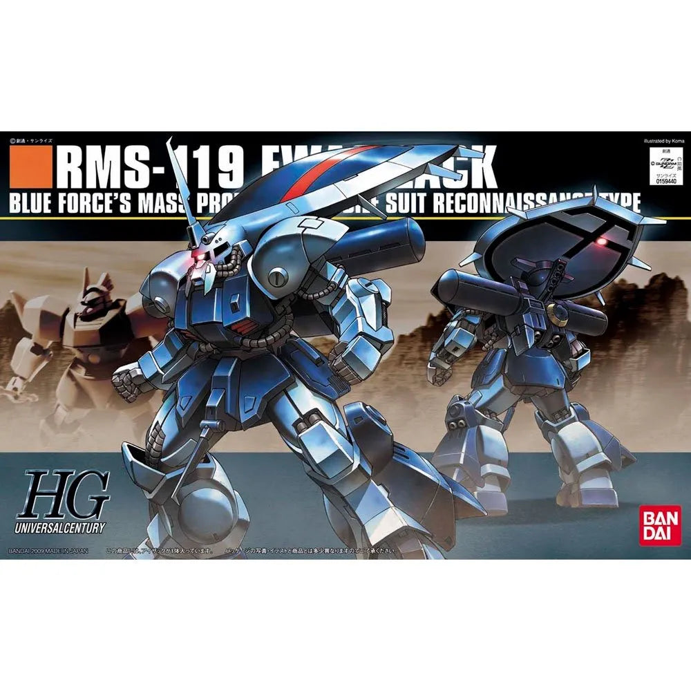 1/144 HGUC RMS-119 EWAC ZACK - Model Kit Articulado - Bandai