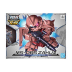 SD GUNDAM CROSS SILHOUETTE MS-06S ZAKU - Model Kit Articulado - Bandai